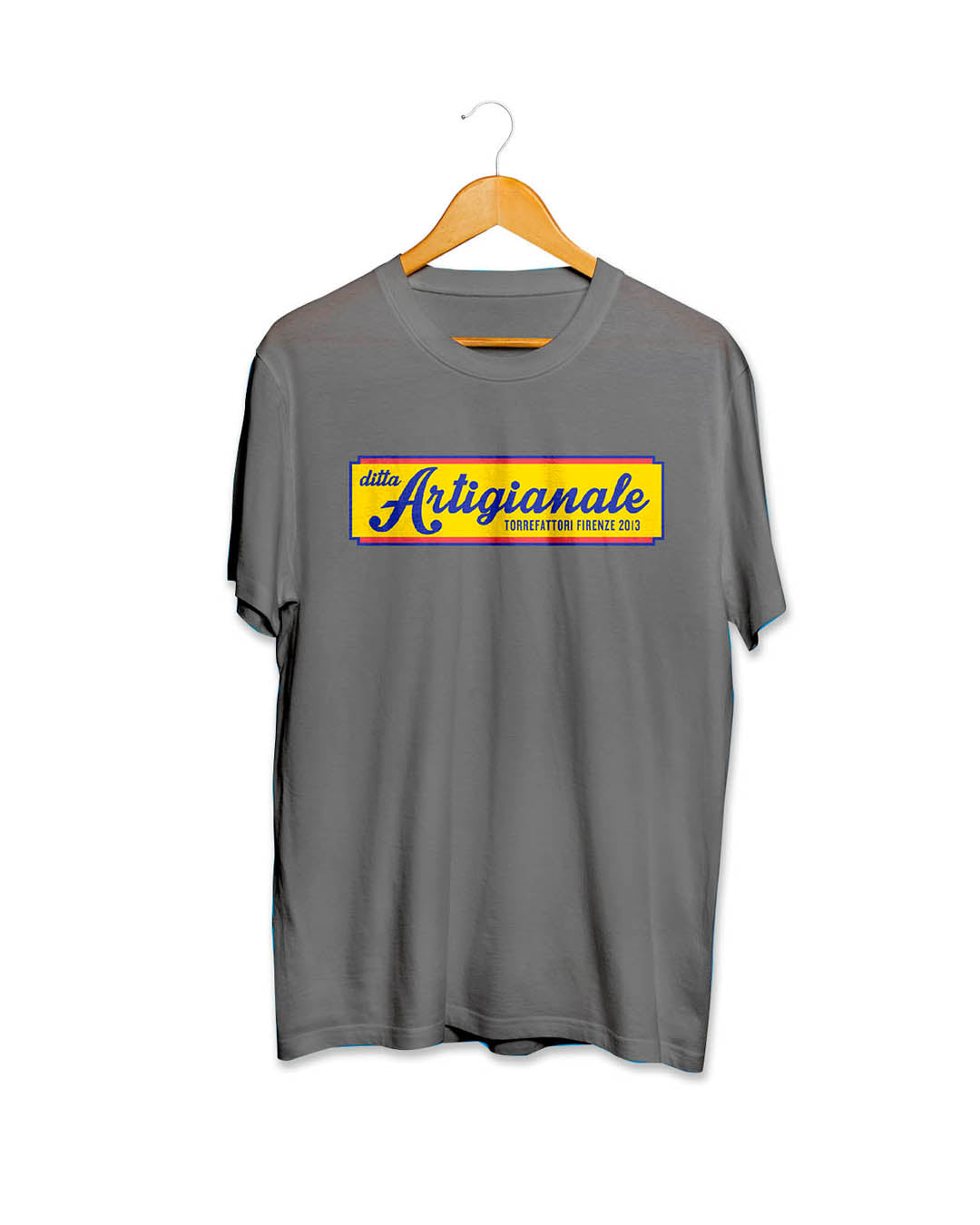 Gray T-shirt with Company Logo